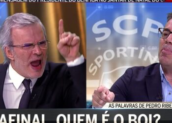 Última hora: Otávio Lopes e José Calado aos gritos e ameaças em direto na CMTV