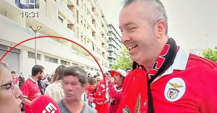 Última hora: Adepto do Benfica pega bund* de Sofia Oliveira em directo na CMTV (Vídeo)