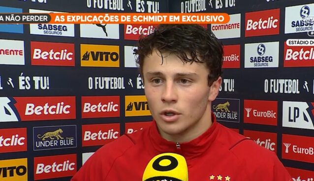 Última hora: João Neves fez promessa aos benfiquistas após derrota pesada frente ao FC Porto