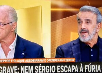 Última hora: Jorge Amaral perde a paciência e humilha gravemente Diamantino Miranda em directo (vídeo)