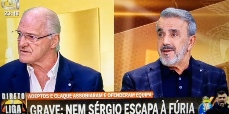 Última hora: Jorge Amaral perde a paciência e humilha gravemente Diamantino Miranda em directo (vídeo)