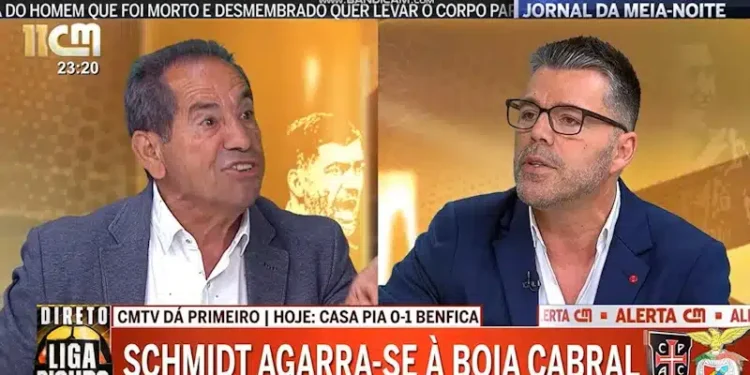 Última hora: Comentadores da CMTV pegam-se em direto (vídeo)