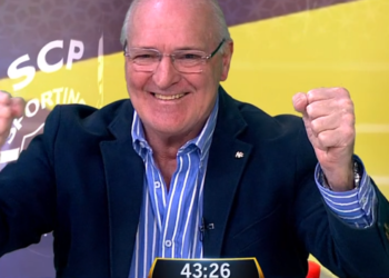 Jorge Amaral festeja golo do FC Porto na cara de José Calado em directo (vídeo)