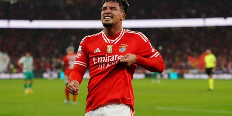 Última hora: Marcos Leonardo afastado do plantel principal do Benfica