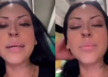 Última hora: Adepta do Sporting insulta benfiquistas e acaba mal (VÍDEO)