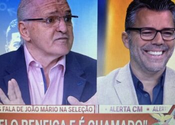 Última hora: Jorge Amaral e José Calado pegam-se em direto na CMTV (VÍDEO)
