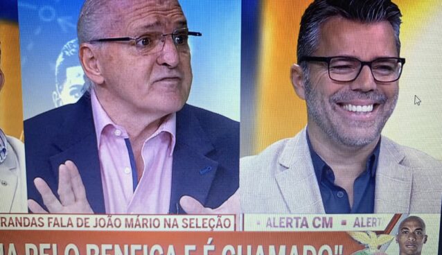 Última hora: Jorge Amaral e José Calado pegam-se em direto na CMTV (VÍDEO)