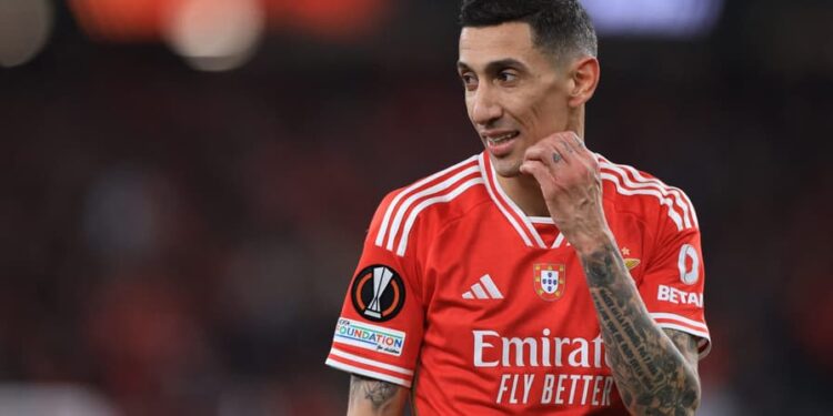 Última hora: Di María renova contrato com o Benfica até 2027